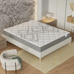 November Sleep Matelas Ressorts Ensachés 120x190 cm ELIHA Epaisseur 20 cm Discount