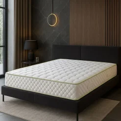 Nuits D'Or Nuit Calme Matelas 160x200 Densité 35 Kg/m3 - Hauteur 21 CM - Soutien Ferme - (160x200)