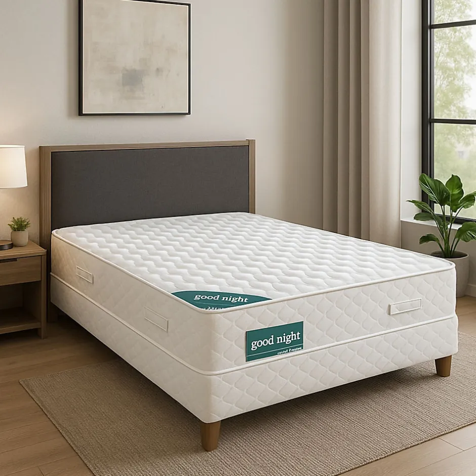 Nuits D'Or Matelas 140x190 Tres Ferme Mousse Indéformable Haute résilence 35 Kg/m3 Epaisseur 21 cm (140x190) Online