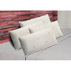 Eccox Oreiller - - Mousse à mémoire Soja - 70 x 40 cm - Ergonomique - Moyenne fermeté