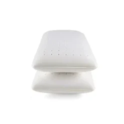 Eccox Oreiller - - Pack de 2 - 60x40 cm - Mousse à mémoire - Fermeté moyenne - Anti-acariens