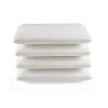 Eccox Oreiller - - Pack de 4 - 80x40 cm - Fermeté Moyenne - Mousse à Mémoire de Forme