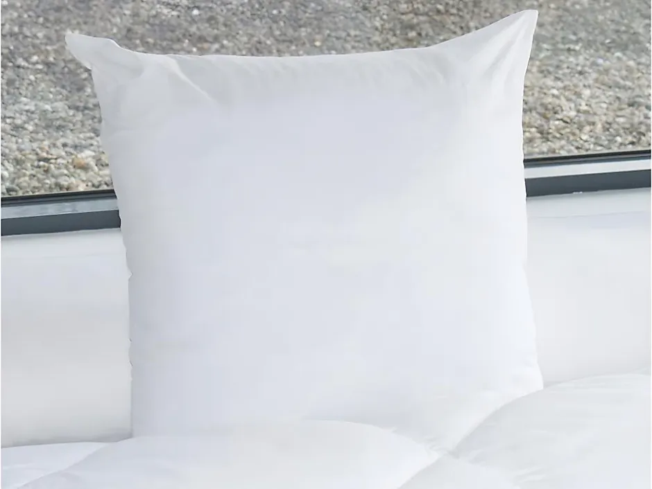 Vente-unique Oreiller 60 x 60 cm de DREAMEA - 600 gr - MARIN