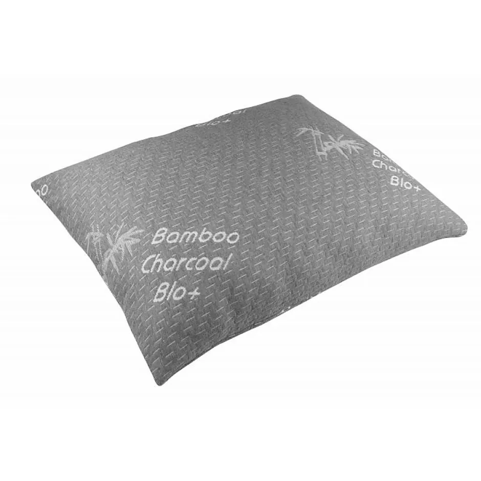 Herzberg Oreiller au Charbon de Bambou HG6050-BC