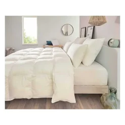Toison d'Or Oreiller Carré Percale Traité ULTRAFRESH (65x65 cm - Blanc)