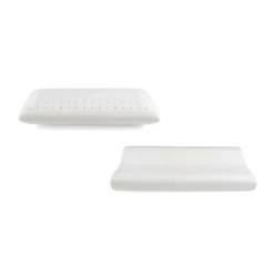 Eccox Oreiller Cervical - - Pack Oreiller Perforé Visco - Fermeté Moyenne - 40x70cm - Ergonomique Discount