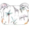 Sevira Kids Oreiller coussin plat réversible Safari