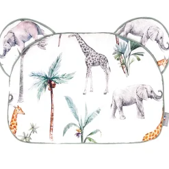 Sevira Kids Oreiller coussin plat réversible Safari
