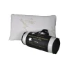 Herzberg Oreiller de luxe en bambou Queen 50x76cm HG5076BM-blanc