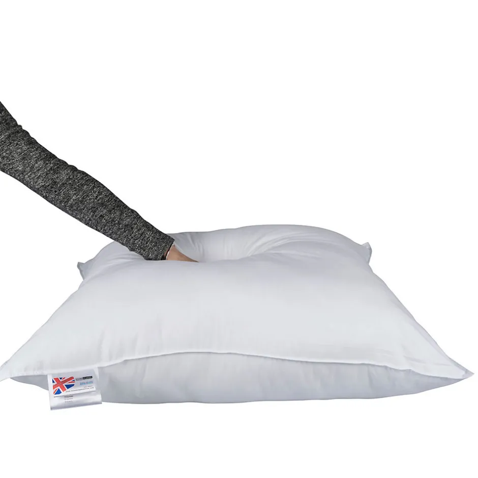 Homescapes Oreiller en microfibre 80 x 80 cm -