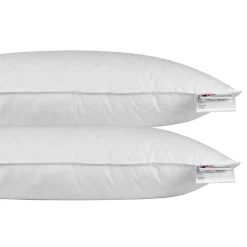Homescapes Oreiller en microfibre 40 x 80 cm - lot de 2 -