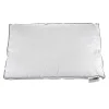 Homescapes Oreiller en microfibre et coton damassé, 50 x 75 cm -