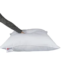 Homescapes Oreiller en plumes de canard 80 x 80 cm - lot de 2 - Best