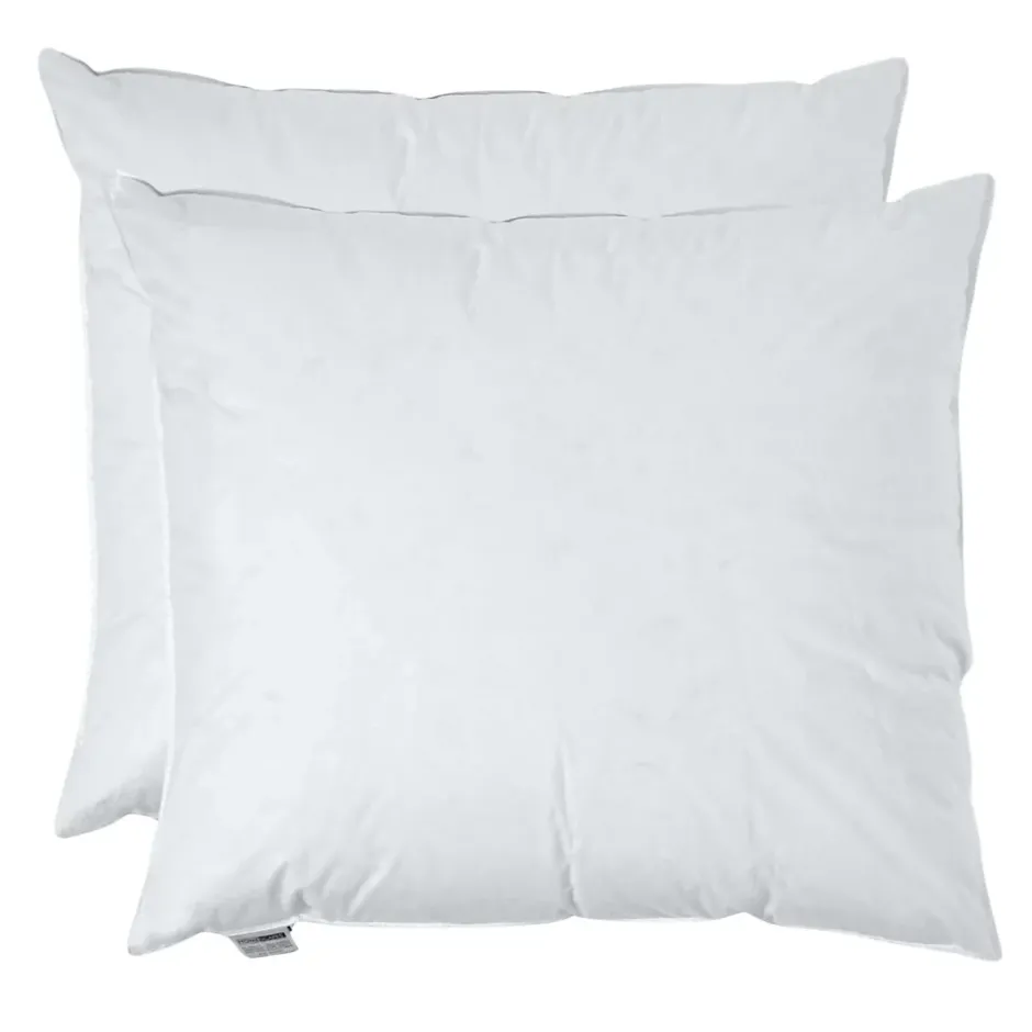 Homescapes Oreiller en plumes de canard 60 x 70 cm, lot de 4 - Hot