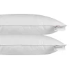 Homescapes Oreiller en plumes et duvet d'oie 40 x 80 cm - lot de 2 - New