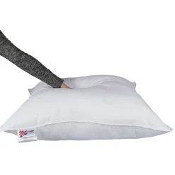 Homescapes Oreiller en plumes et duvet d'oie 80 x 80 cm - lot de 2 - Outlet