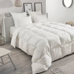 Toison d'Or Oreiller en plumettes et duvet (50x70 cm - Blanc) Hot