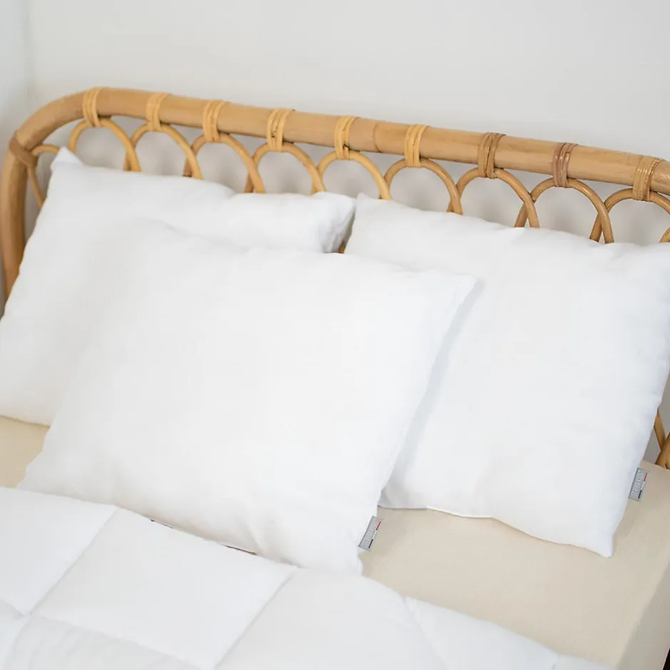 Sevira Kids Oreiller en satin de coton moelleux fabrication française