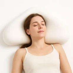 Inphysio Oreiller ergonomique en forme de nuage - mousse à mémoire de forme - 57x35x12 - Sale