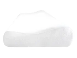 Vente-unique Oreiller ergonomique mémoire de forme 30 x 50 cm de YSMÉE - Blanc- SLEEPY Outlet