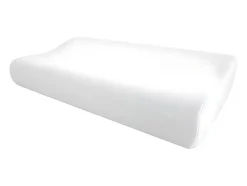 Vente-unique Oreiller ergonomique mémoire de forme 30 x 50 cm de YSMÉE - Blanc- SLEEPY Outlet