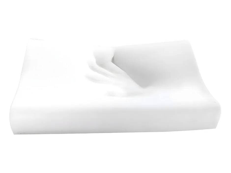 Vente-unique Oreiller ergonomique mémoire de forme 30 x 50 cm de YSMÉE - Blanc- SLEEPY Outlet
