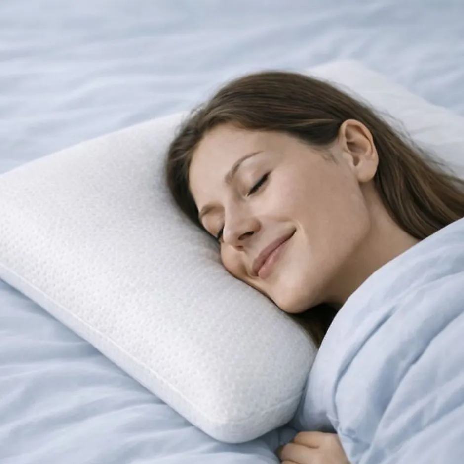 Inphysio Oreiller infusé au gel rafraîchissant - 60x40 - ClimaConfort ICE