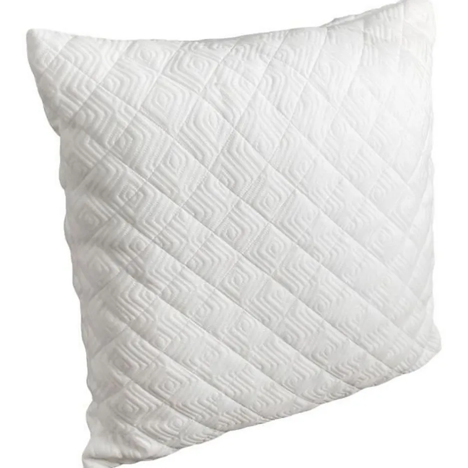 Dodo Oreiller Le Matelassé - 60x60 cm - Soutien ferme - Taie déhoussable - Fabriqué en France