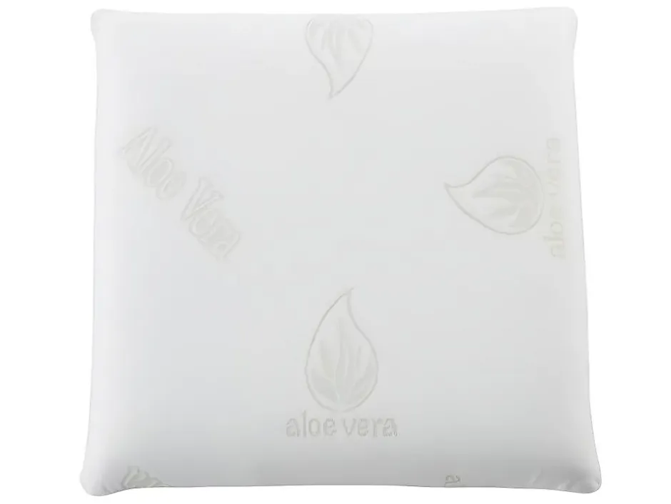 Vente-unique Oreiller mémoire de forme DOUCEUR d' ALOE VERA de NATUREA - 60 x 60 cm