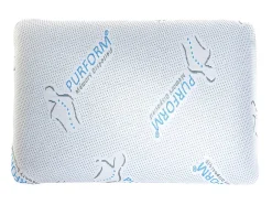 Vente-unique Oreiller mémoire de forme 40 x 60 cm anti acariens PURFORM - SIRONA