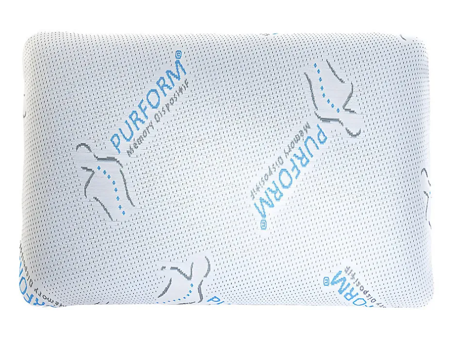 Vente-unique Oreiller mémoire de forme 40 x 60 cm anti acariens PURFORM - SIRONA
