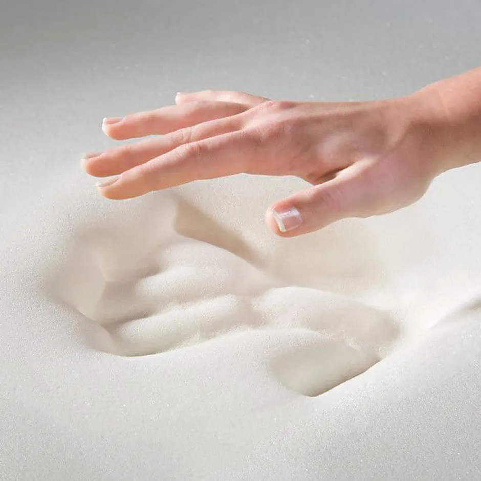 Lestra Oreiller mémoire de forme Fjord 40x60x12 cm Blanc