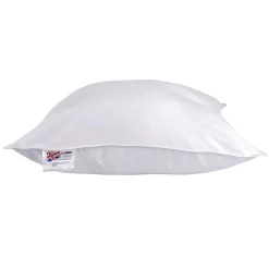 Homescapes Oreiller musical synthétique microfibre confort moelleux blanc 65 x 65 cm -