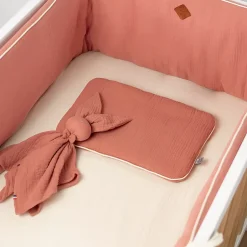 Sevira Kids Oreiller plat en gaze de coton Jeanne Outlet