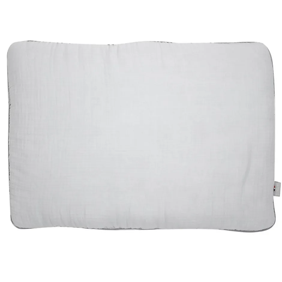Sevira Kids Oreiller plat en gaze de coton Jeanne