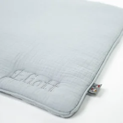 Sevira Kids Oreiller plat en gaze de coton Jeanne