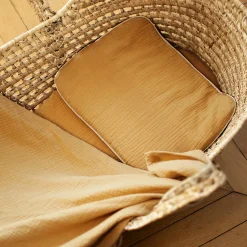 Sevira Kids Oreiller plat en gaze de coton Jeanne