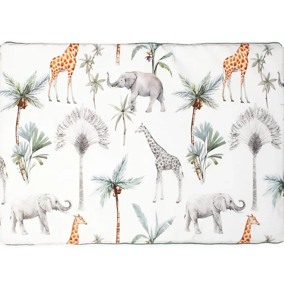 Sevira Kids Oreiller plat réversible en coton Safari Sale