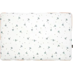 Sevira Kids Oreiller plat réversible en gaze de coton Bleuet Online
