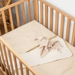 Sevira Kids Oreiller plat réversible en lin lavé Best