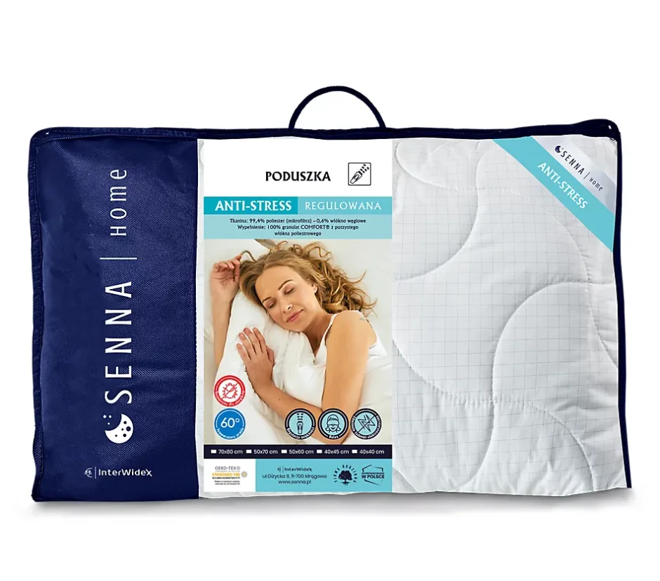 Senna Home Oreiller 50x70 ANTI STRESS 700g Clearance