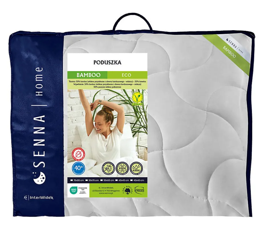Senna Home Oreiller 70x70 BAMBOO ECO 1000g