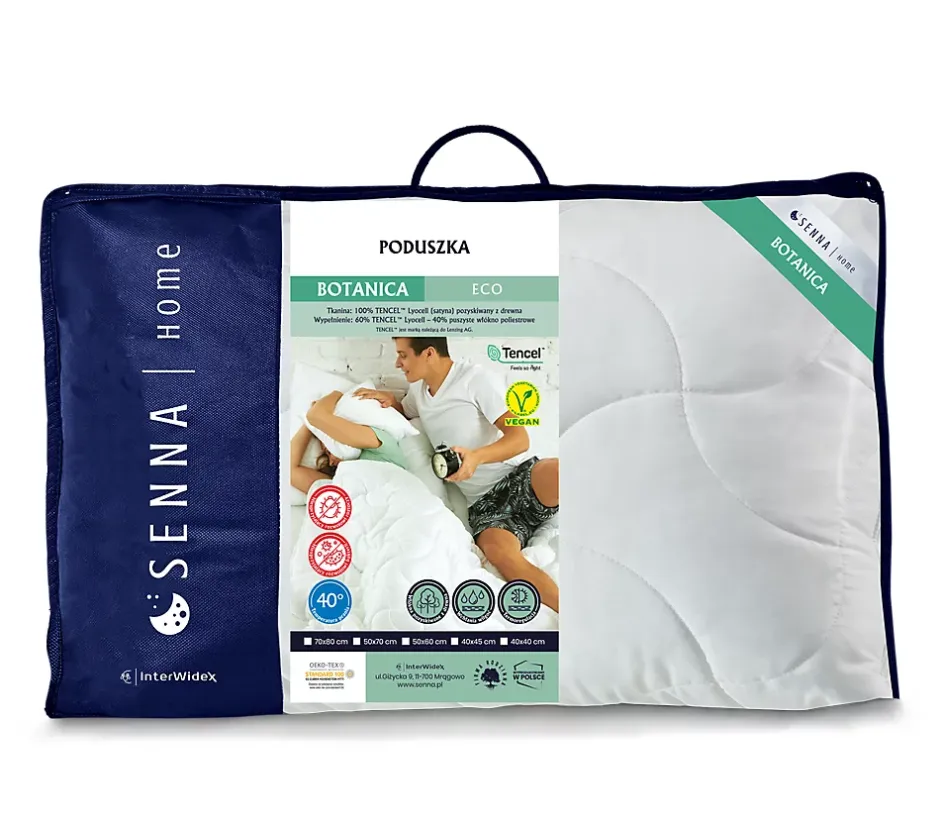 Senna Home Oreiller 50x60 BOTANICA ECO 600g Discount