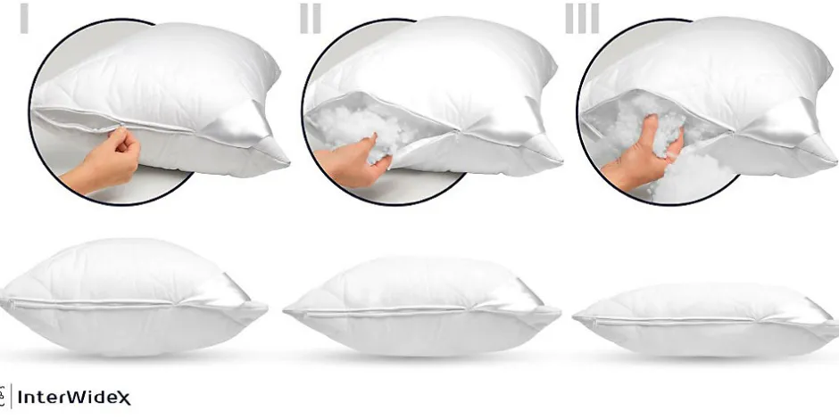 Senna Home Oreiller 70x80 CLASSIC COMFORT Rose