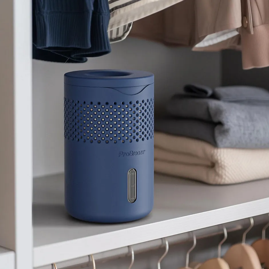 Pro Breeze Osmo Déshumidificateur 1,3L avec pastille de 700g - Bleu