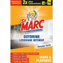 St Marc Oxydrine lessivage intensif murs & plafonds professionnel 1kg Clearance