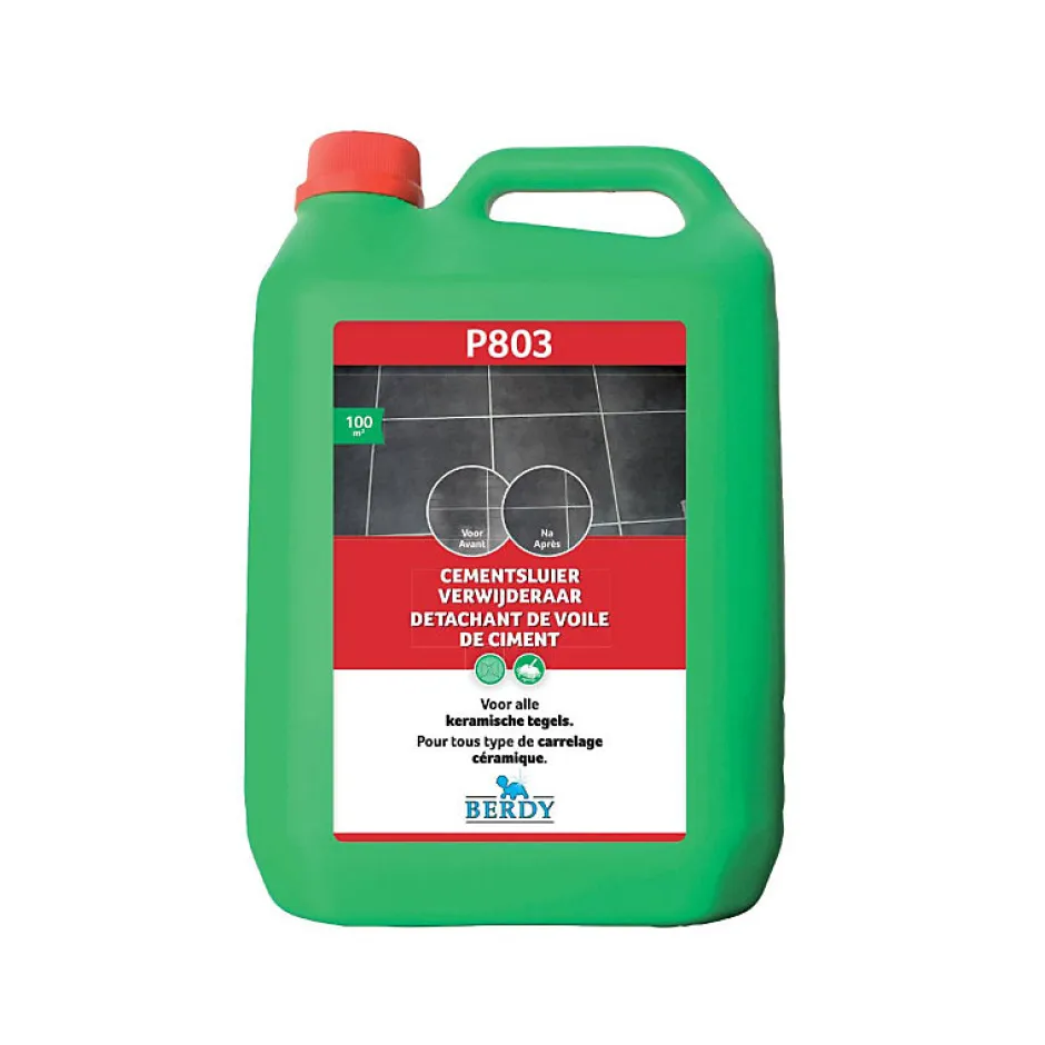 Berdy P803 - Détachant voile de ciment - - 5 L