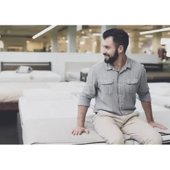 Eccox Pack 2 Oreillers Visco Natur Care 150 x 40 cm Medium Firm - Noyau Viscoélastique - Housse amovible - Couleur Beige.