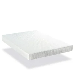 Bellecour Pack Absolu 160x200 cm Matelas Mousse + Sommier Bois + Accessoires Discount