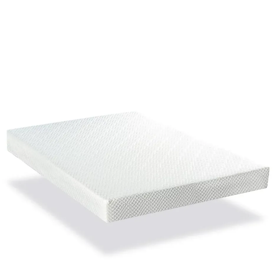 Bellecour Pack Absolu 160x200 cm Matelas Mousse + Sommier Bois + Accessoires Discount